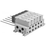 SMC solenoid valve 4 & 5 Port VQ VV5Q55-C, 5000 Series, Base Mounted Manifold, Non Plug-in, Connector Kit